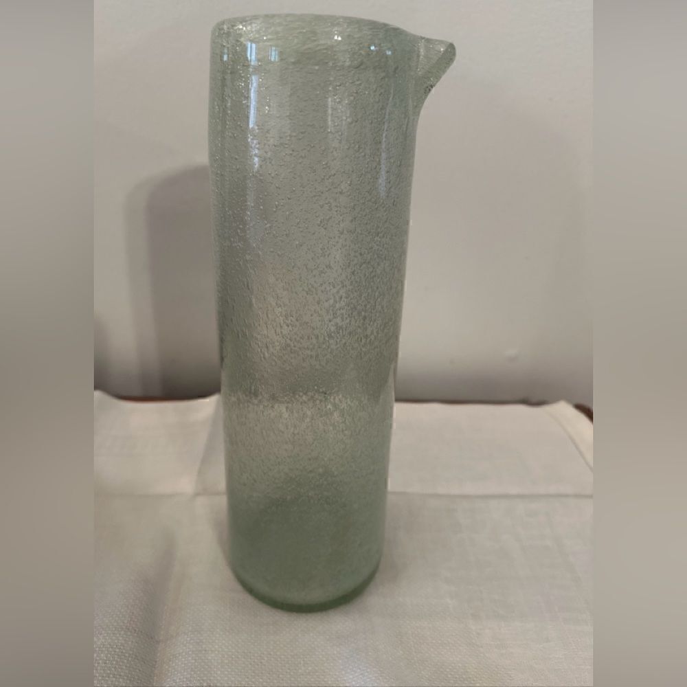 Pottery barn recycled sea glass carafe pitcher sold out at store